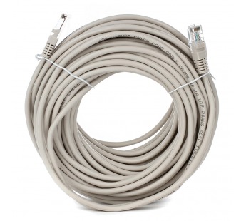 Патч-корд литой AOPEN UTP кат. 5е, серый, 20 м. (1/15)#2107768