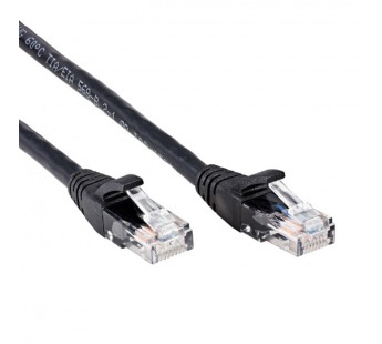 Патч-корд литой iOpen UTP кат. 5е черный, 15м <ANP511_15M_BK> (1/20)#2107908