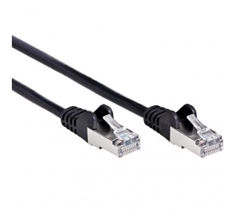 Патч-корд литой iOpen FTP кат. 5e (7/0.16) черный, 10m <ANP522B-BK-10M>#2107786