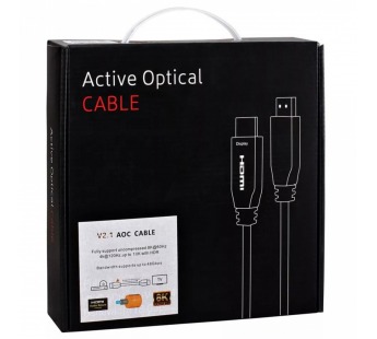 Активный оптический кабель HDMI 19M/M,ver. 2.1, 8K@60 Hz 10m TELECOM <TCG2120-10M> (1/20)#2108981