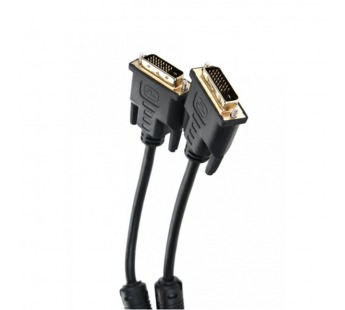 Кабель DVI-D--DVI-D Dual link 25M/25M, экран, феррит.кольца, 1.8м TELECOM <TCG441D-1.8M>(1/50)#2108230