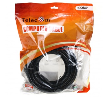 Кабель HDMI-19M --- HDMI-19M ver 2.0+3D/Ethernet,2 фильтра 10m TELECOM <TCG200F-10M> (1/20)#2108252