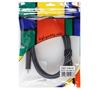 Кабель miniDP(M)--> HDMI M 4K@60Hz 1.8m TELECOM,оплетка (TA562M-1.8M) (1/60)#2114788