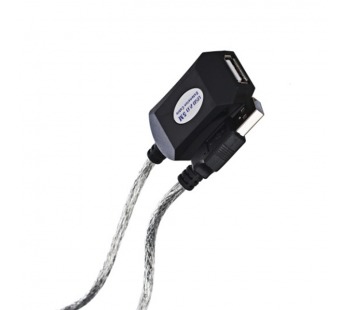 Кабель удлинительный USB 2.0 - repeater (AM-AF), 5 м. AOPEN (1/30)#2108304