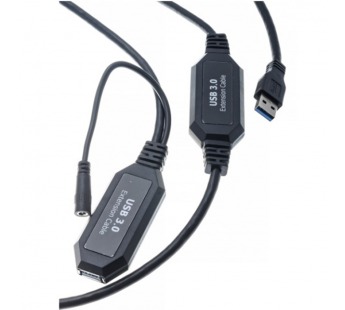 Кабель удлинительный USB 3.0-repeater, активный <Am--> Af> 10м VCOM <CU827-10M> (1/20)#2108308