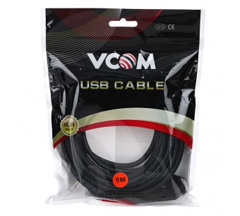 Кабель удлинительный USB 3.0-repeater, активный <Am--> Af> 5м VCOM <CU827-5M> (1/40)#2108643