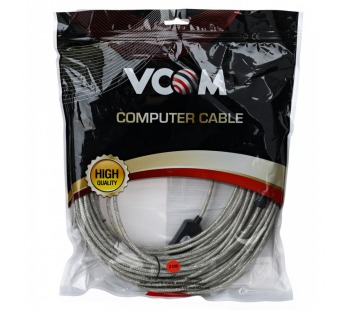 Кабель удлинительный USB 2.0-repeater, активный <AM - AF>, 25 м. VCOM (1/12)#2108993