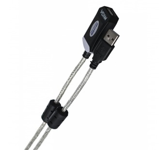 Кабель удлинительный USB 2.0-repeater, активный <AM - AF>, 25 м. VCOM (1/12)#2108995