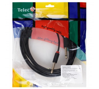 Кабель-переходник 3.5ST(M)/2X6.35 ST(M), 3м, TELECOM PRO <TAV6168-3M> (1/100)#2108167