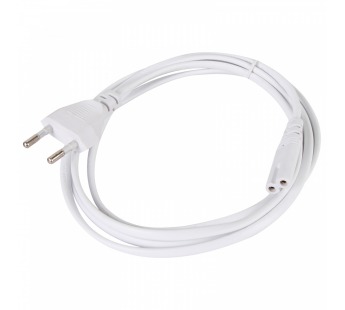 Кабель для аудио-видео техники IEC-320-C7, 2-pin 1,8m , iOpen<ACE023-W-1.8M>,белый (1/120)#2108137