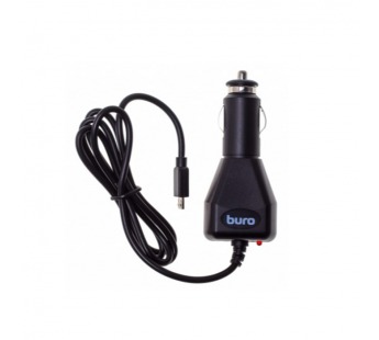 Автомобильное зар./устр. Buro XCJ-048-EM-2A 2A универсальное кабель microUSB черный (1/400)#2108832