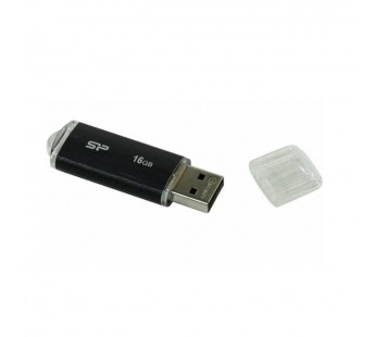 USB  64GB  Silicon Power  Ultima U02  чёрный#2108334