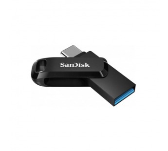 USB 3.1  128GB  SanDisk  Ultra Dual Drive USB Type-C, чёрный#2108326
