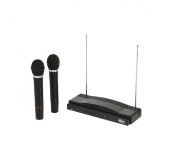 Беспроводная микрофонная система RITMIX RWM-210,  2 микрофона,#2109077