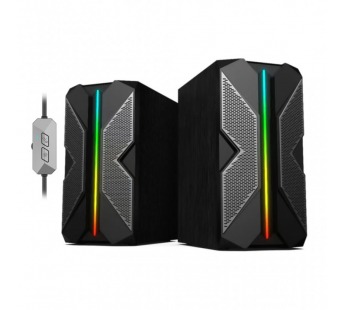 Акустическая 2.1 система Smartbuy X-CORP, мощность 6 Вт, МДФ, Bluetooth LED (SBA-5000), черный (1/12)#2109083