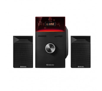 Акустическая 2.1 система DEFENDER Tresor 50Вт, BT/FM/USB/AUX/RC/Light, черный (1/2)#2108825