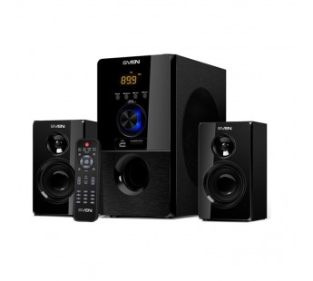 Акустическая система SVEN АС MS-2050 (55 Вт, Bluetooth, пульт, дисплей, FM, USB, SD), черный (1/2)#2108601