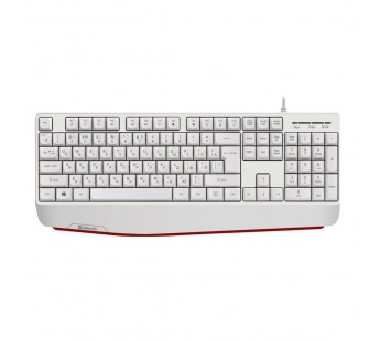 Клавиатура проводная DEFENDER Atom HB-546 RU,белый,104+FN,1.8м, белый (1/20)#2138166
