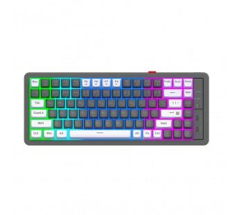 Клавиатура беспроводная DEFENDER Maro GK-325 RU, игровая, 2,4G,84+FN,2000мАч, ,серый/белый (1/20)#2138193