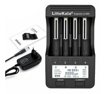 Зарядное устройство USB на 4 АКБ 18650 LiitoKala Lii-L500#2132079