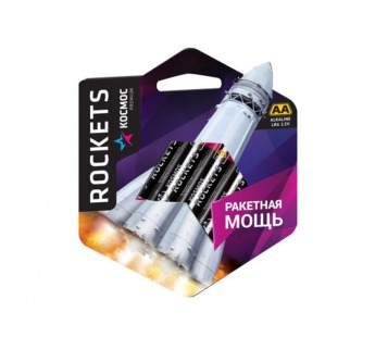 Элемент питания КОСМОС  LR6  BL4 premium ROCKETS (4/48/576)#2108448