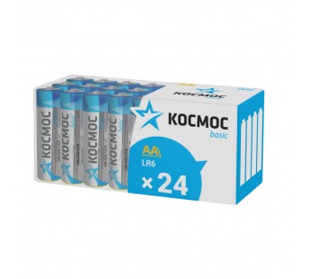 Элемент питания КОСМОС  LR6 24BOX (б/б) (24/480)#2108445