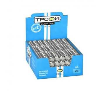 Элемент питания Трофи LR6-4S promo-box ENERGY POWER Alkaline (96/384/18432)#2108545