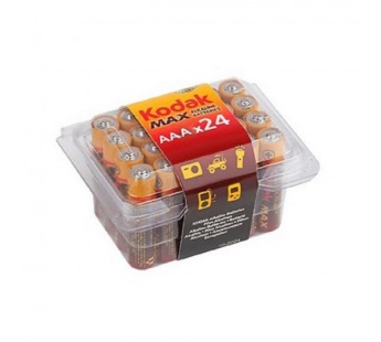 Элемент питания KODAK MAX  LR03-24 plastic box  [24 3A PVC] (24/480/34560)#2108548