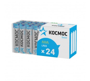 Элемент питания КОСМОС  LR03 24BOX (б/б) (24/480)#2108444
