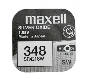 Элемент питания MAXELL  SR 421 (348)   (10/100)#2108439