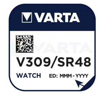 Элемент питания VARTA  V 309  (10/100)#2108507