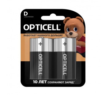 Элемент питания OPTICELL BASIC LR20 BL2 (2/20)#2108419