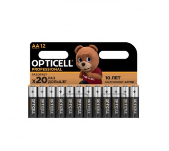 Элемент питания OPTICELL PROFESSIONAL LR6 BL12 (12/144)#2108417