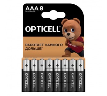 Элемент питания OPTICELL BASIC LR03 BL8 (8/80)#2108415
