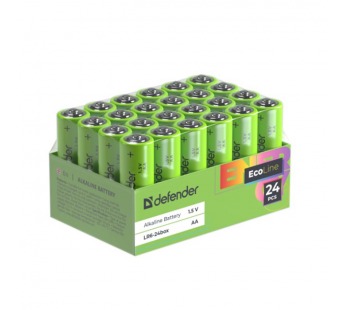 Элемент питания DEFENDER LR6 АА EcoLine box24 (24/480)#2108453