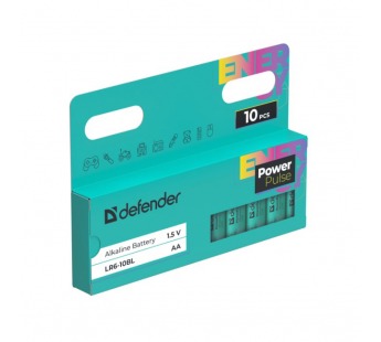 Элемент питания DEFENDER LR6 АА PowerPulse BL10 (10/200)#2108455