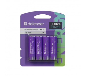 Элемент питания DEFENDER LR6 АА UltraPower BL4  (40/240)#2108457