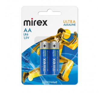 Элемент питания Mirex LR6 / AA 1,5V  2 шт (2/24/240), ecopack#2108469
