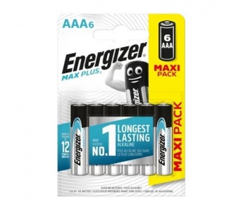 Элемент питания ENERGIZER  LR03 MAX PLUS (6 бл)  (72)#2108486