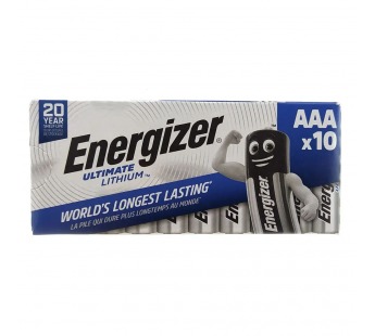 Элемент питания ENERGIZER Ultimate Lithium LR03/ААА L92 10BOX (10/120)#2108479