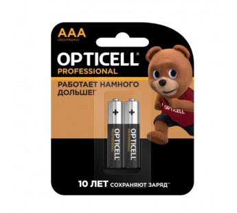 Элемент питания OPTICELL PROFESSIONAL LR03 BL2 (2/96)#2108482