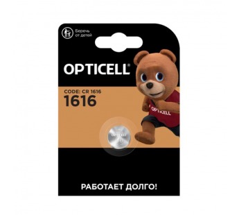 Элемент питания OPTICELL SPECIALTY CR1616 BL1 (1/20)#2108394