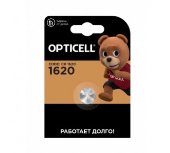 Элемент питания OPTICELL SPECIALTY CR1620 BL1 (1/20)#2108393
