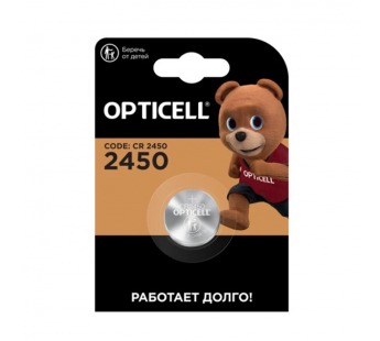 Элемент питания OPTICELL SPECIALTY CR2450 BL1 (1/20)#2108388