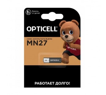 Элемент питания OPTICELL SPECIALTY MN27 BL1 (1/20)#2108384