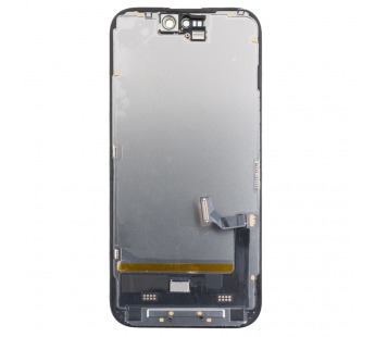 Дисплей для iPhone 15 (A3090) в сборе с тачскрином Черный - (Soft OLED, Full HD) (с верификацией = с привязкой без ошибки)#2121127