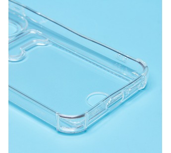 Чехол-накладка - SC276 с картхолдером для "Huawei Pura 80" (transparent) (240791)#2140215