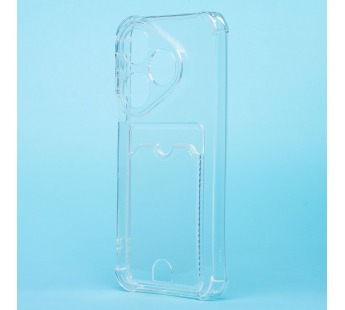 Чехол-накладка - SC276 с картхолдером для "Huawei Pura 80" (transparent) (240791)#2114897