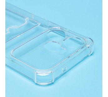 Чехол-накладка - SC276 с картхолдером для "Tecno Spark 40" (transparent) (241211)#2140214