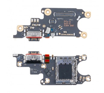 Шлейф для Xiaomi 13 Lite (2210129SG) плата системный разъем/разъем SIM/микрофон - Премиум#2119601